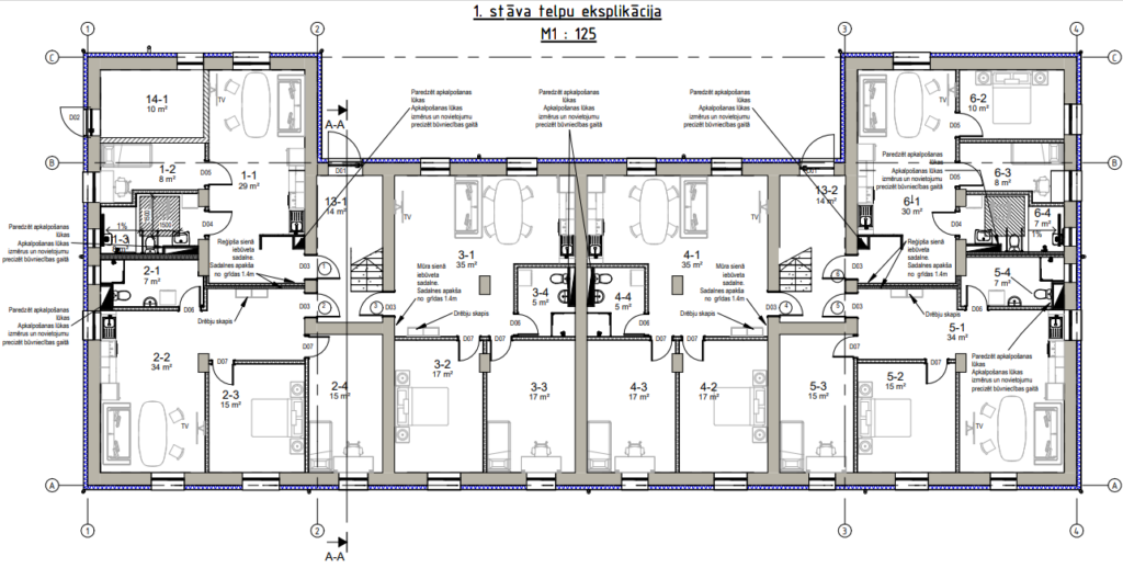 Dzīvokļa pārbūves plāns
